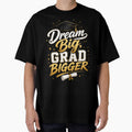Dream Big Grad Bigger Inspirational Graduation Senior by VibrantVisionM