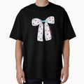 Put a bow on it, floral bow, cute bow with pink flowers, pink aesthetics by BosskaDesign