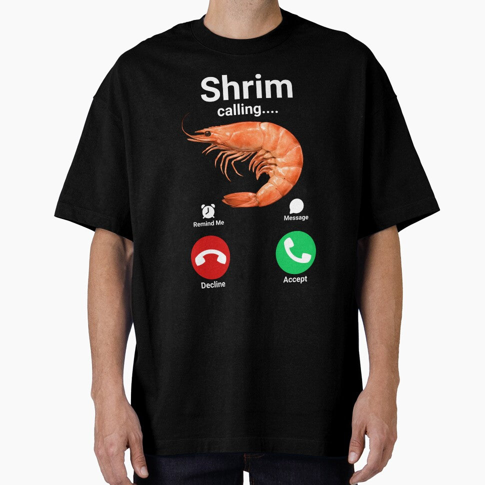 Shrim Calling Meme Phone Screen by Locjeb
