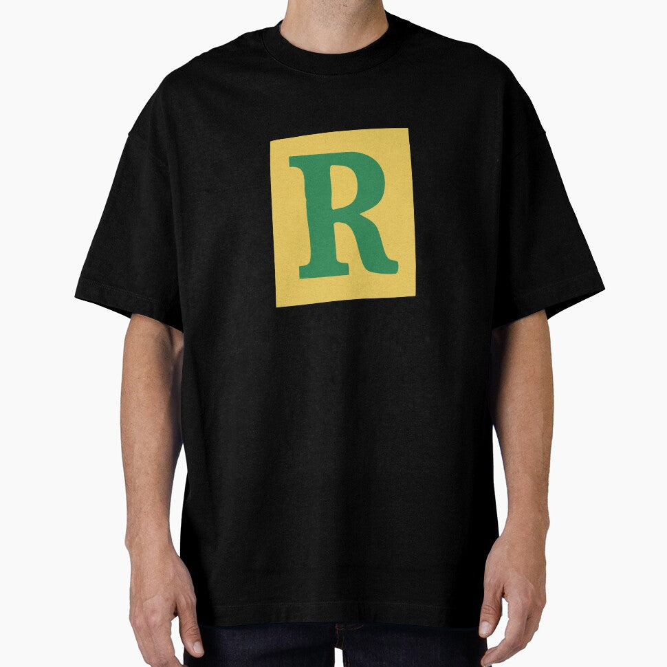Letter R - Colorful Cutout Paper Collage Alphabet Initial by uncoXab