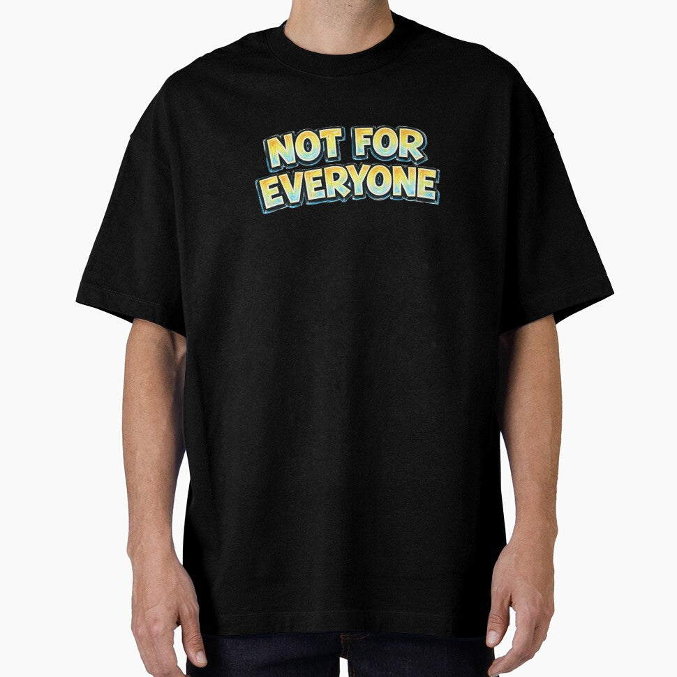 Not For Everyone – hand drawn childlike typography by Mac Sketches