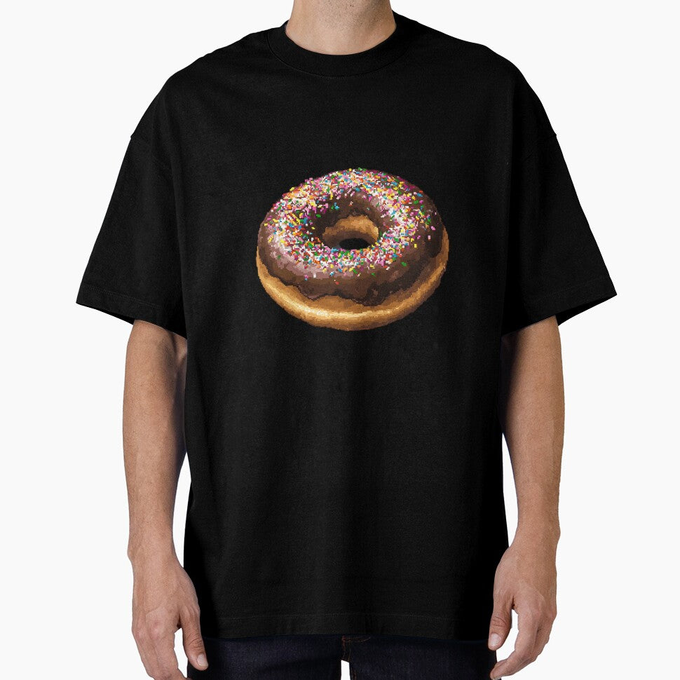 Pixel Art: Pixelated Donut by bapupa