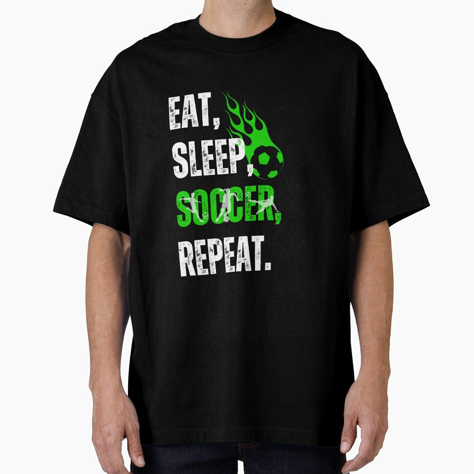 Eat, Sleep, Soccer, Repeat by SportyVerse