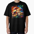 Psychedelic Galactic Mushroom Scene by Travelcases