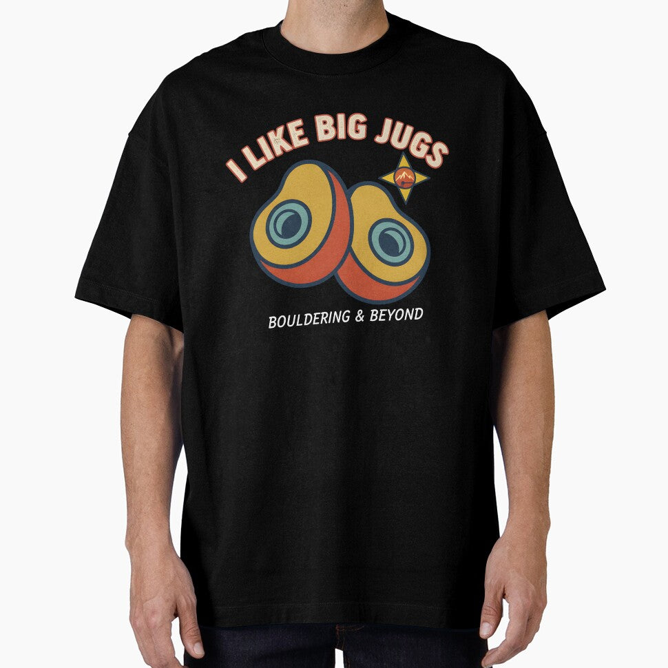I Like Big Jugs Climbing Bouldering Fun by LuminOrb