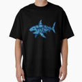 Plastic Pollution Shark – Ocean Conservation Graphic Illustration by Pop-clothes