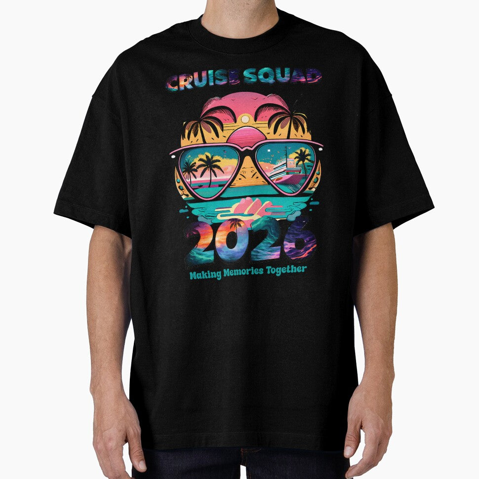 Cruise Squad 2026 Tropical Sunset Vacation by DAVIESLLC