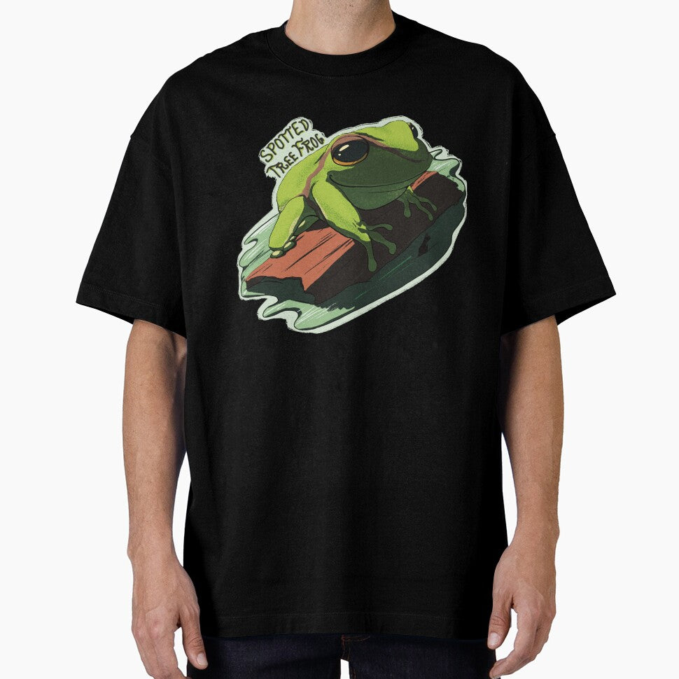 Spotted Tree Frog (Endangered Species) by Dragon Blossom Art
