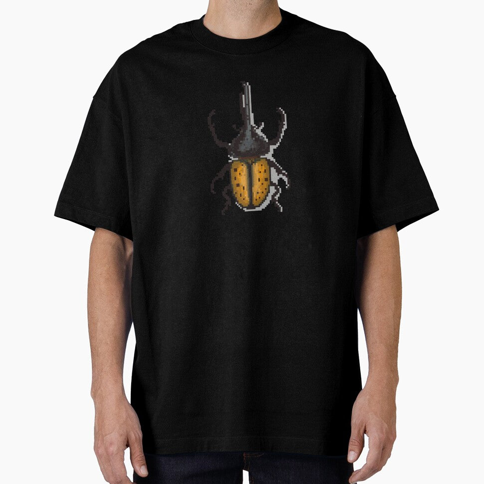 Pixel art beetle nº 44 by Kanistamps