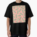 Very 80s Retro Pattern in Blush Pink and Bright Green by kierkegaard