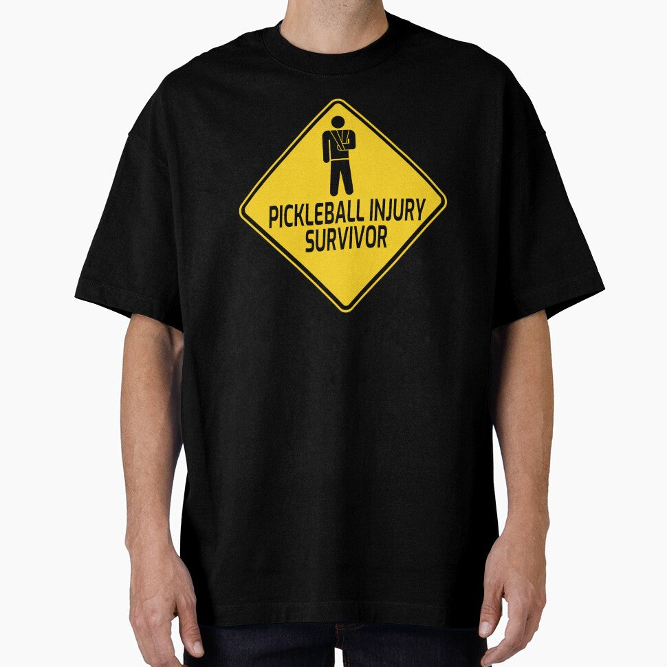 Pickleball Injury Survivor Funny Pickleball Saying by jojosign