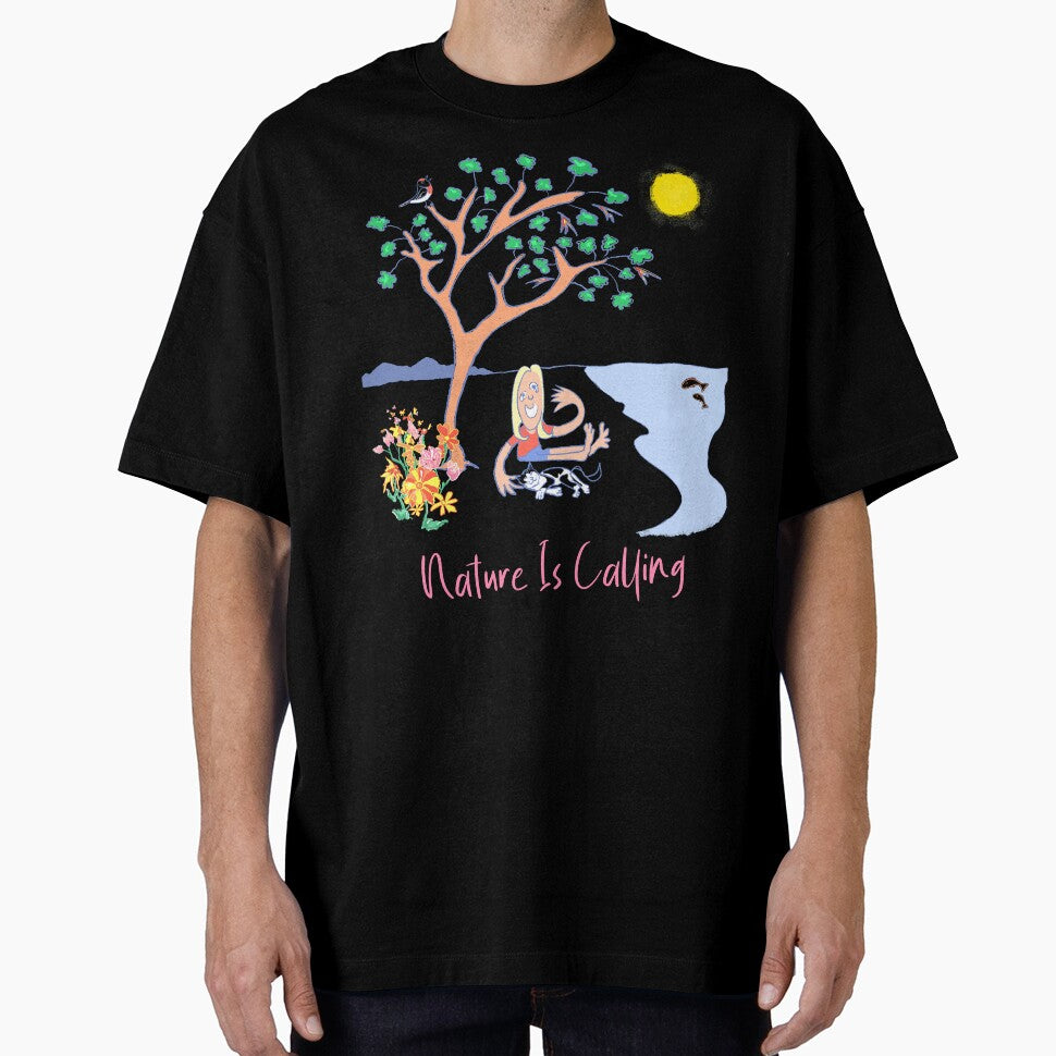Nature Is Calling (pink text) by Heuly Horton