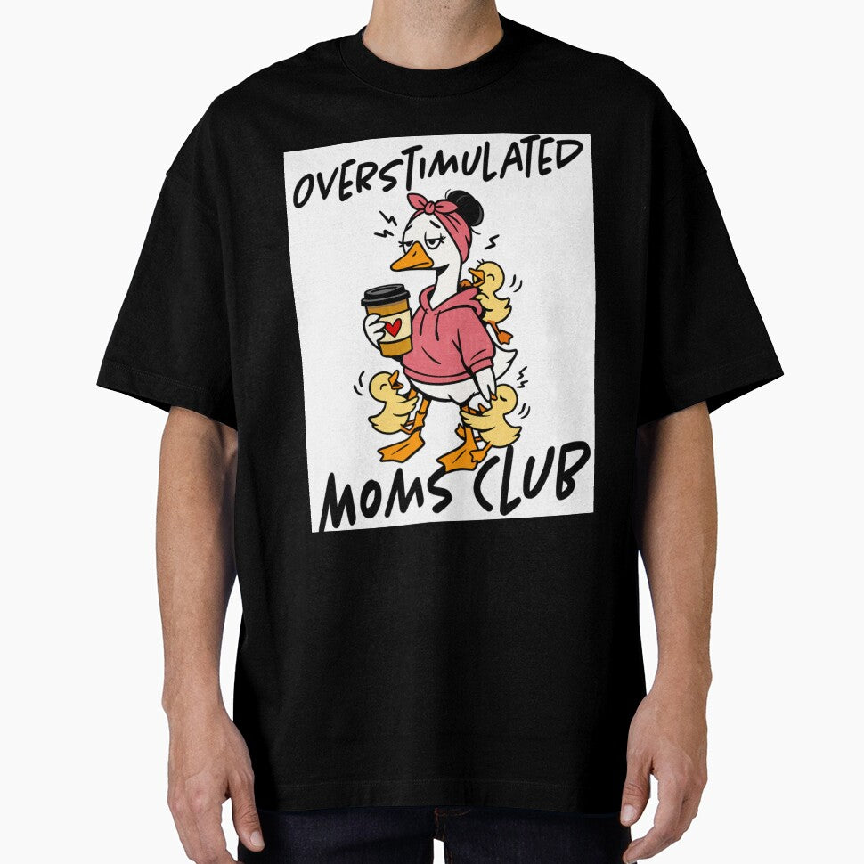 Overstimulated Moms Club Funny Mom Design by exelant