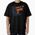 Chalk Up Send It Climb On Rock Climbing Fun by LuminOrb