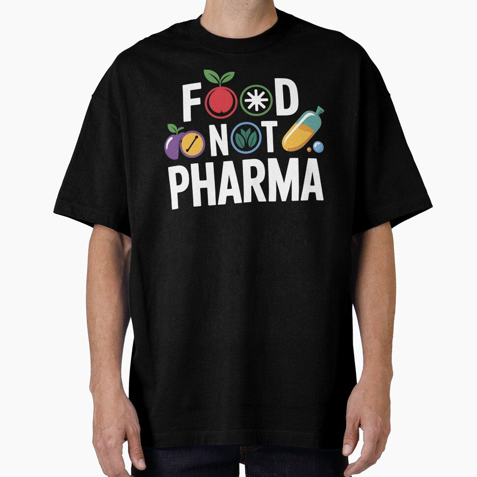Food Not Pharma by MaxxerDesigns