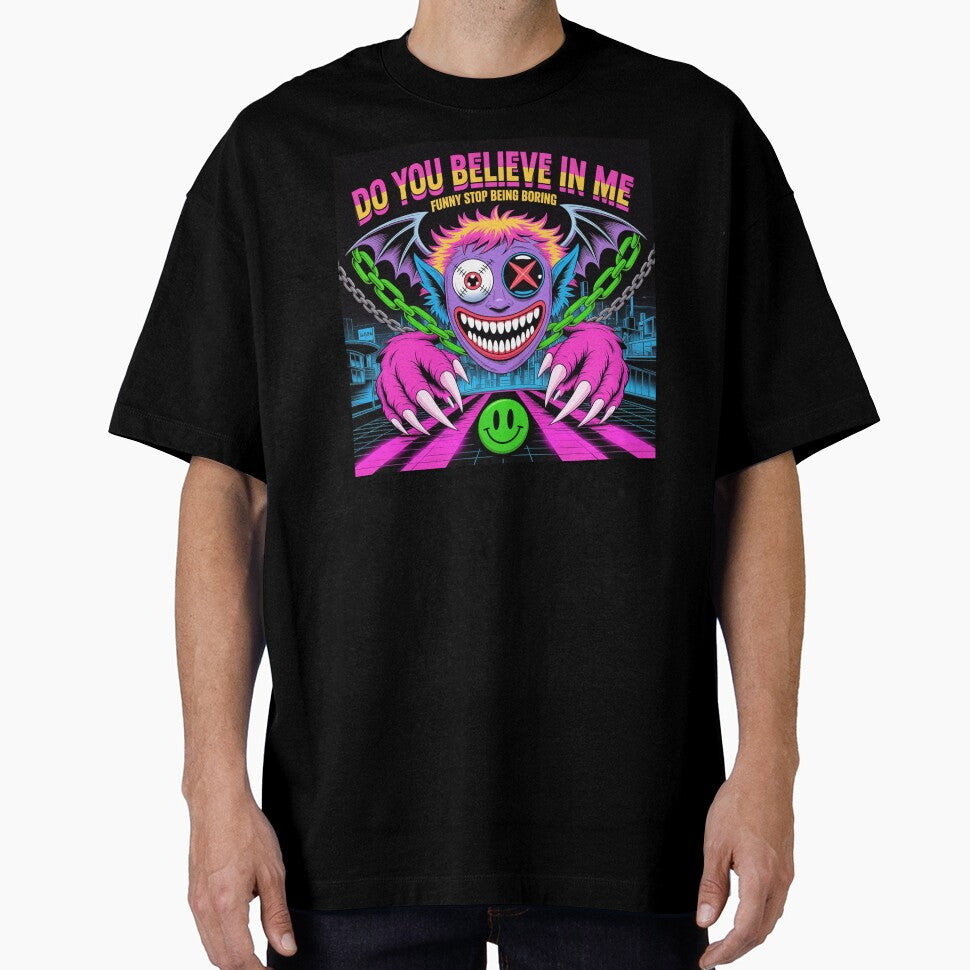 Do You Believe In Me – Glitchcore Psychedelic Creature Art by PickMeLGK