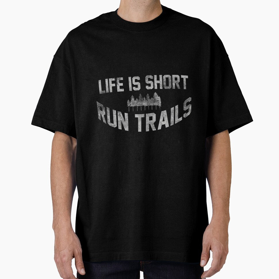 Life is Short Run Trails Running Marathon and Hiking by BOBSMITHHHHH