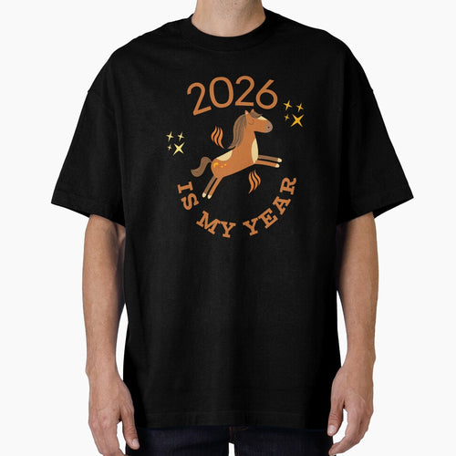2026 Is My Year Cute Fire Horse by TurtleQuirks