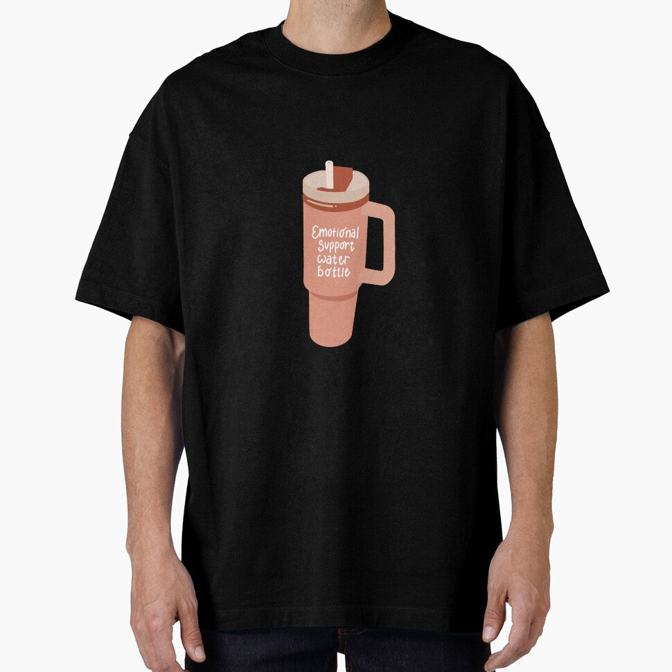 Emotional Support Tumbler Orange by enkdesign