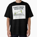 Always Smash Never Clear - Funny Padel Tennis Court Diagram by FinShirts