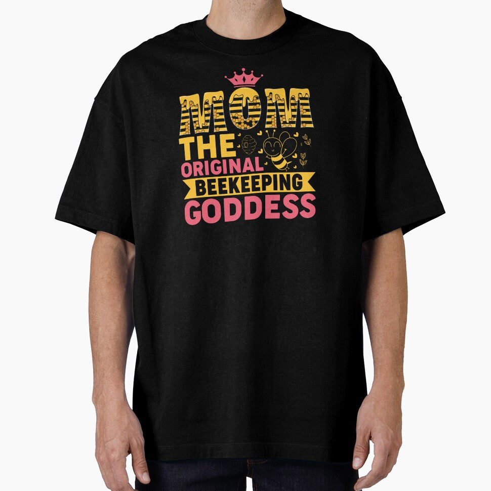 MOM THE ORIGINAL BEEKEEPING GODDESS by ThreadBeat