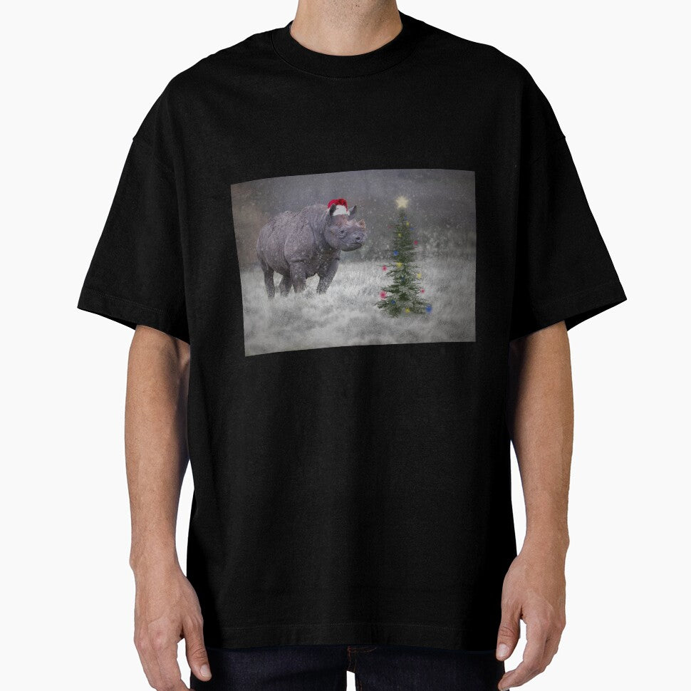Rhino Santa by Conservation Art Emporium