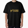 y2k orange video game "princess" text by stickersbyro ☆