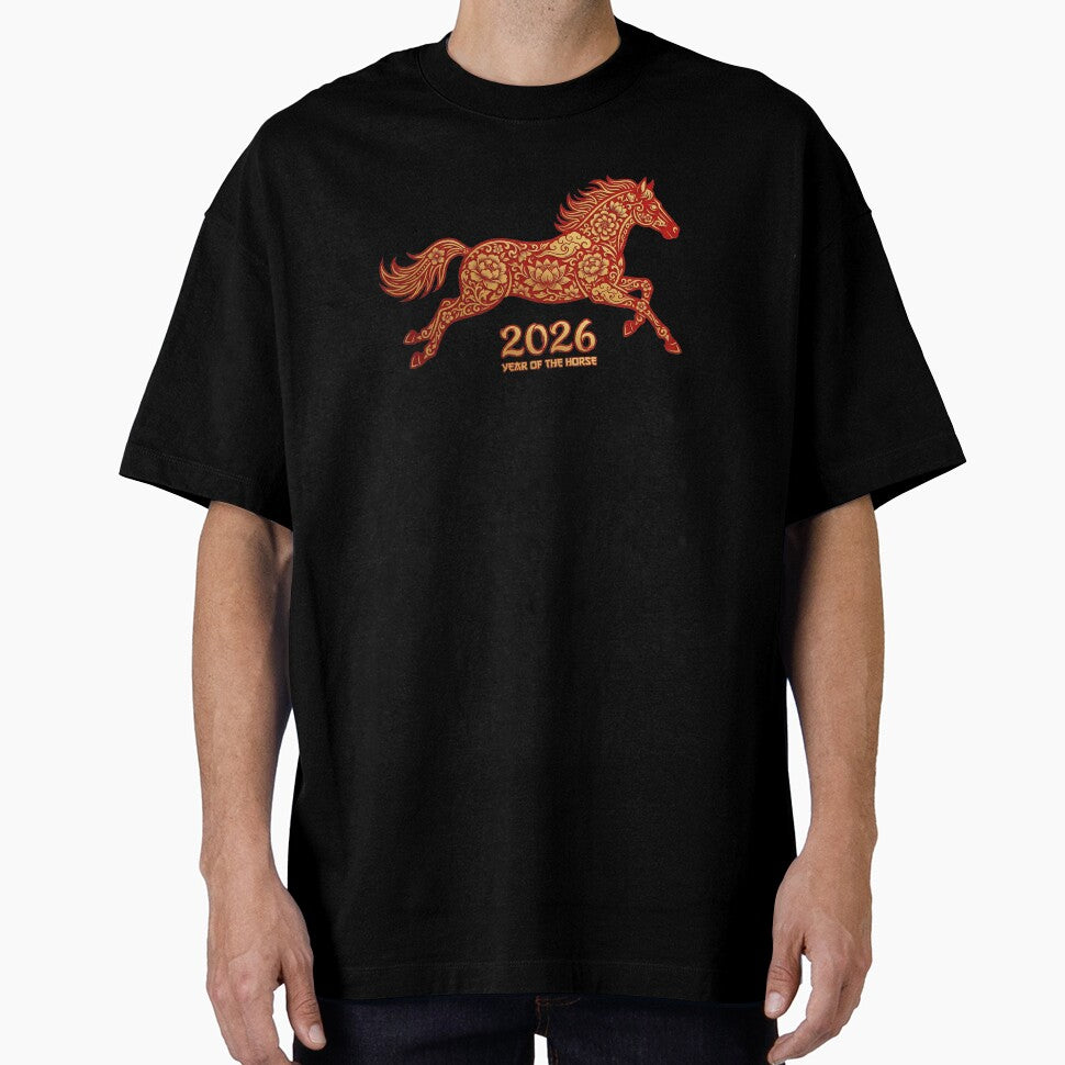 Year of the Horse 2026 - Chinese New Year Zodiac by WojcikDesigners
