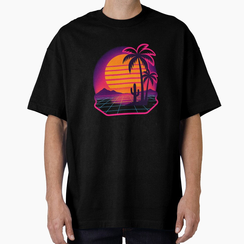 Retro Wave Oasis by mav7designs