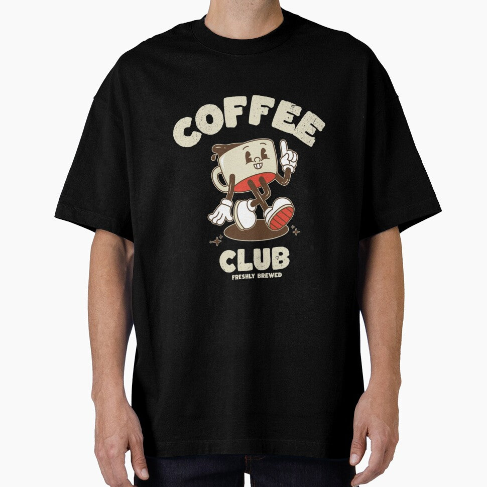 Coffee Club Retro Mug Mascot by Colorful-Garden