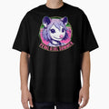 Feral Girl Summer Opossum Vaporwave by TomFrontierArt