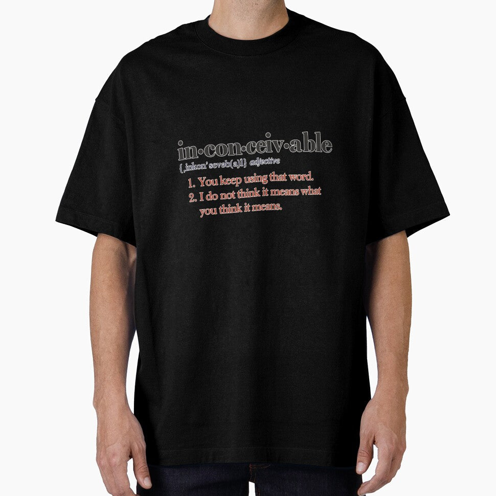 Inconceivable Funny Wordplay Humor Design by Ekonolotie