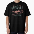 Women's Promoted to Mama 2026 Pregnancy Floral New Mom Est 2026 by RobertKnow