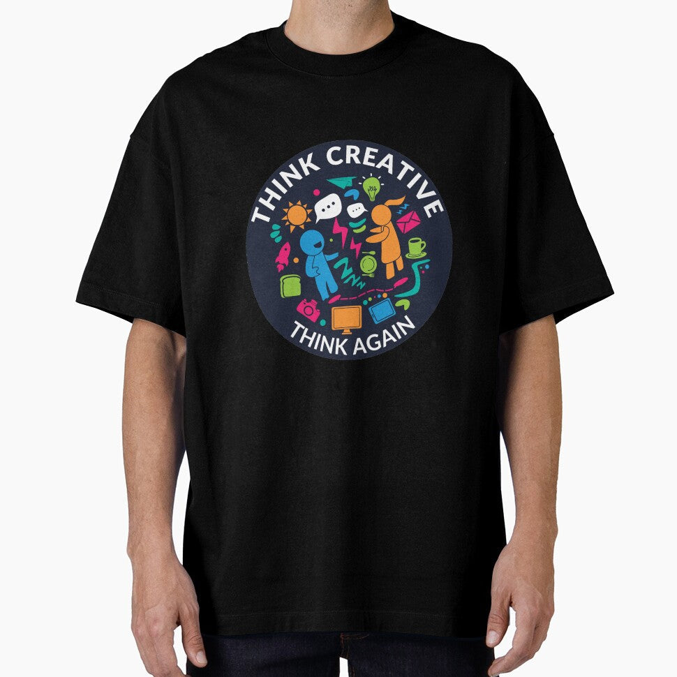 Think Creative Think Again Design by derendesign