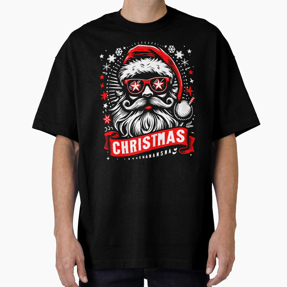 Cute laughing vintage santa by mourad2018