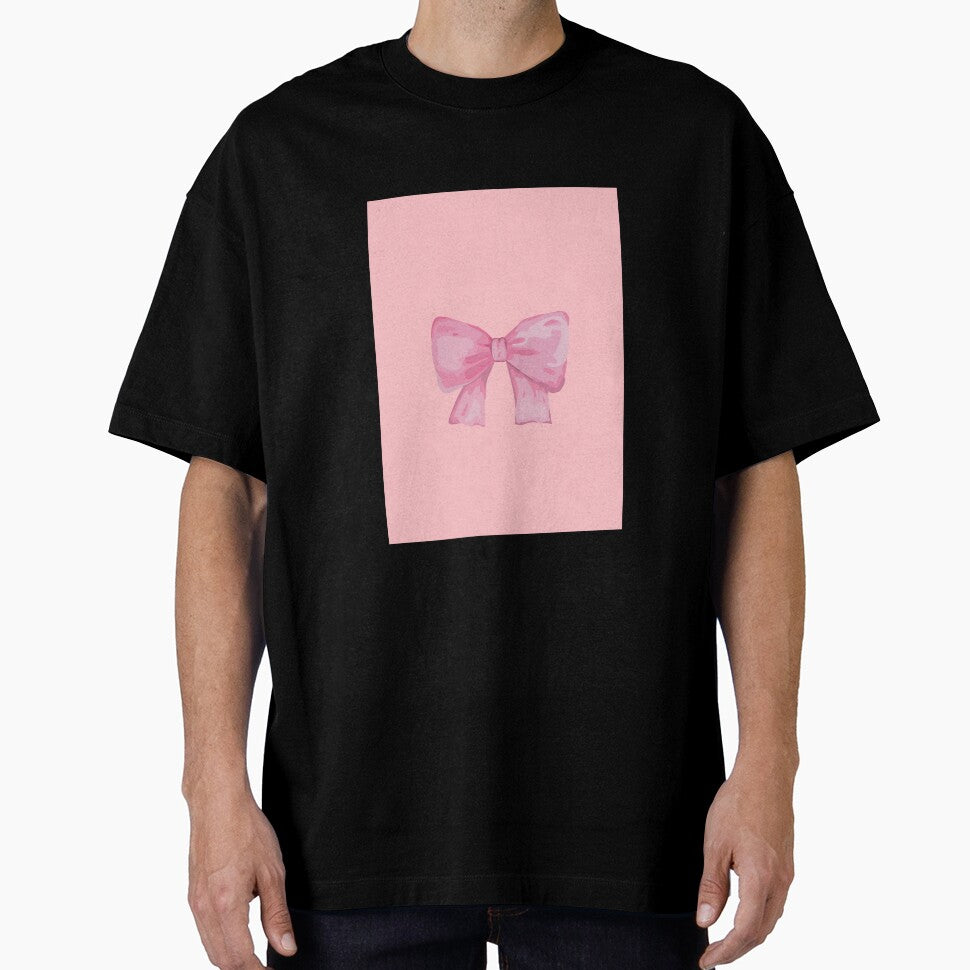 Pink bow by artsbyanna16