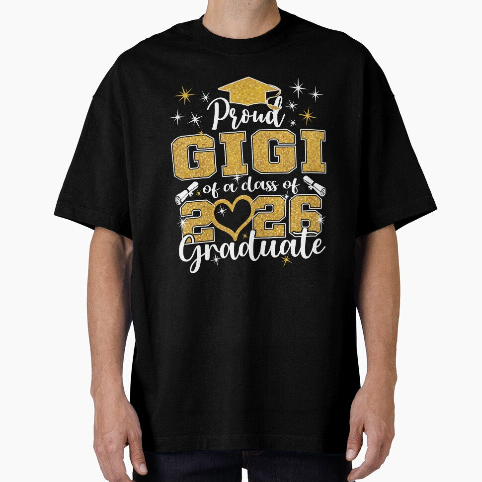 Super Proud Gigi of 2026 Graduate Graduation Family Gift Grandma Senior Class 2026 by kiralynstration