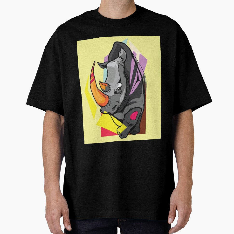 Abstract Rhino Graphic Design by SuirerAchelle