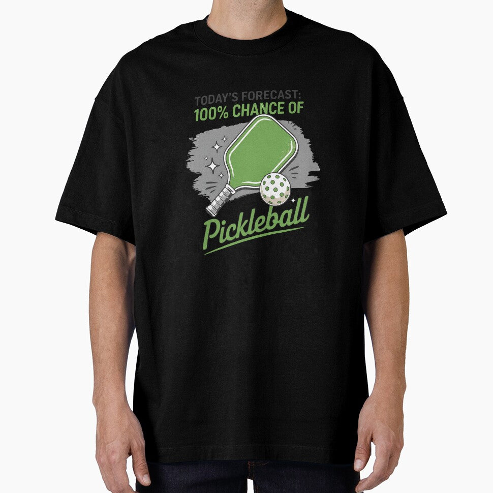 Funny Pickleball Today's Forecast 100% Chance Of Pickleball by HowToCanadian