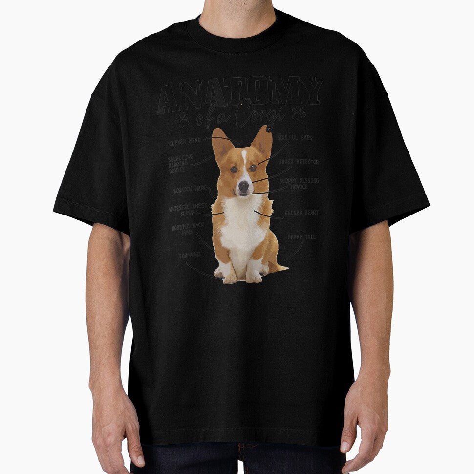 Anatomy Of A Corgi Funny Cute Dog Corgi Mom Corgi Dad by dbvlpyyoazl38