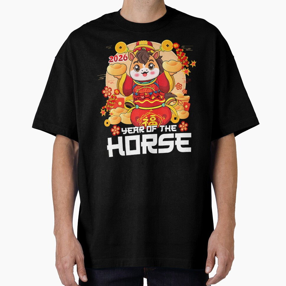 Year Of The Horse 2026 Lunar New Year Chinese Zodiac Horse by DeborahCarolyn