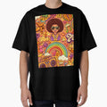 Hippie Style from 60s-70s: Peace and Love Pattern by Arte Cartoon From TagTeam Group