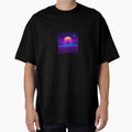 Retro Futuristic Neon Sunset by LevelUpLab
