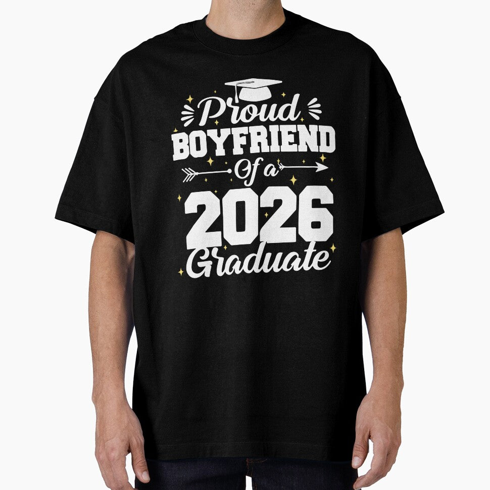 Proud Boyfriend Class of 2026 Graduation Party Gift by kiralynstration