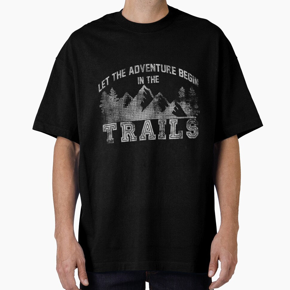 Let The Adventure Begin Trail Running Marathon and Hiking by BOBSMITHHHHH
