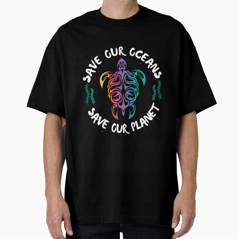 save our oceans save our planet recycle by LittleArij