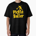 Pickleball Player Silhouette – Funny Pickle Baller Sport Design by mcraft studio