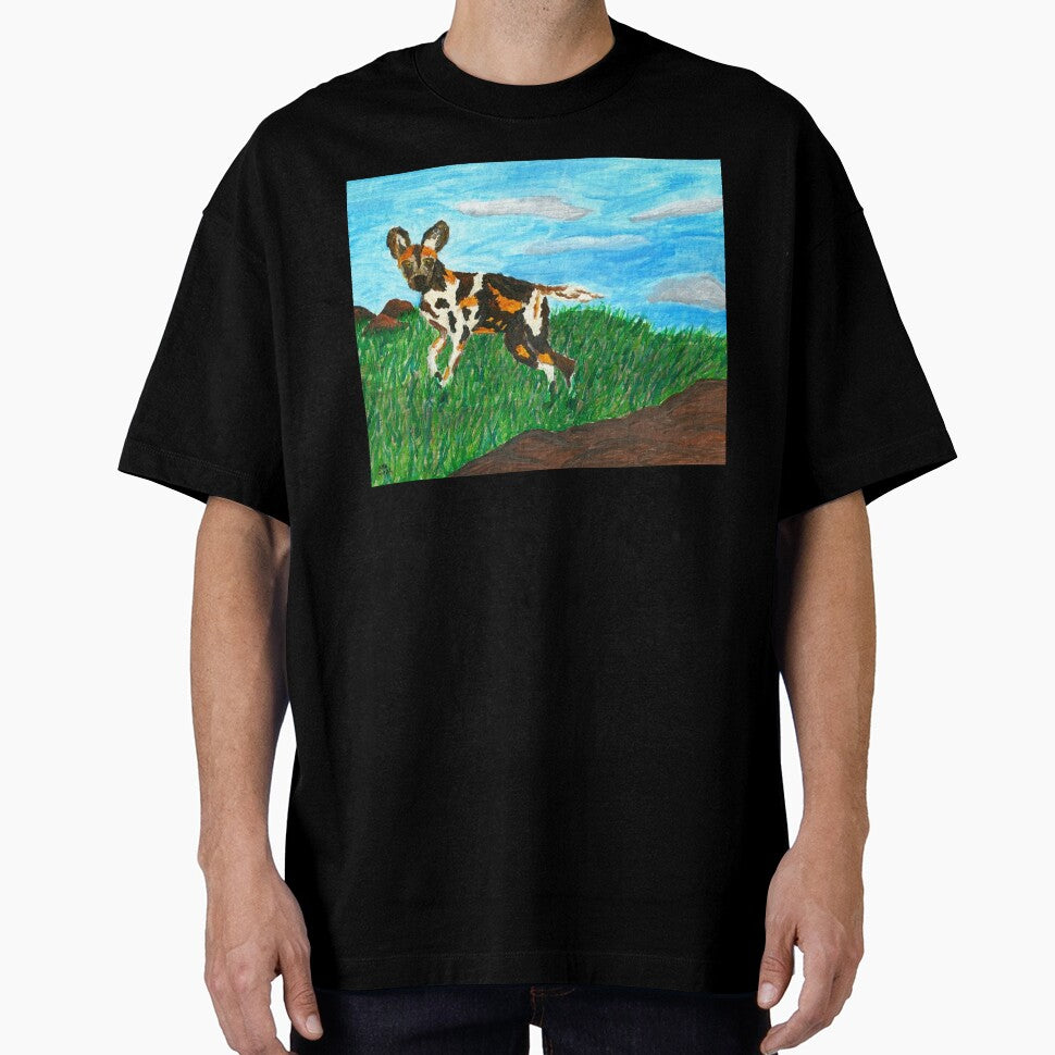 African Wild Dog (Critically Endangered) by ArtbyBrittney