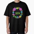 Neon Floral Happy New Year 2026 | Grow with Purpose Celebration by lojadpop