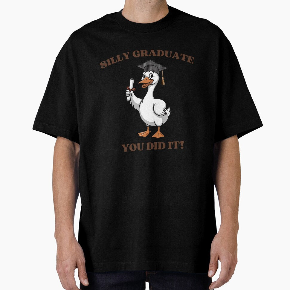 Silly Graduate You Did It Funny Goose Graduation Gift by MindfullyCreated